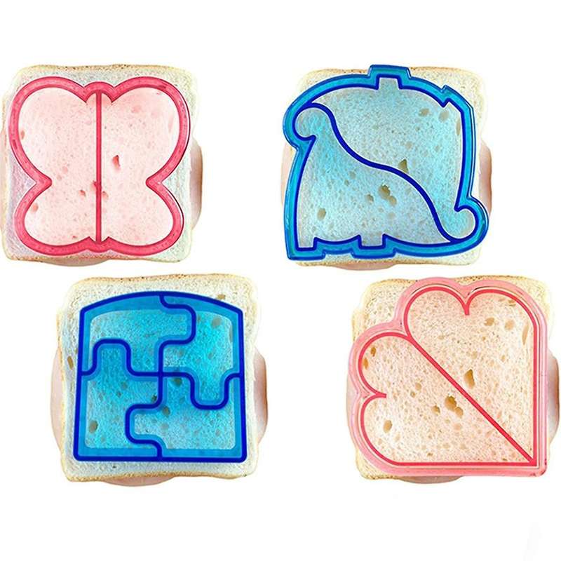 Sandwich Cutter Bread Mold Sandwich Cutter Cute Shape - Perfect for Bento Lunch Boxes Accessories Ki