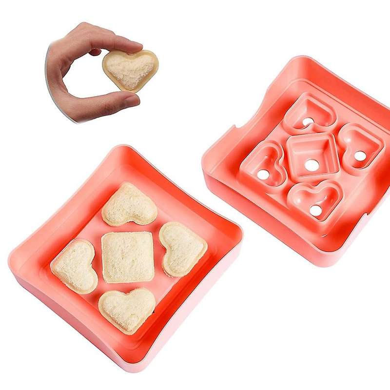 Sandwich Cutter and Sealer for Kids Bread Cutter for Lunch Box Bento Box Snacks Party