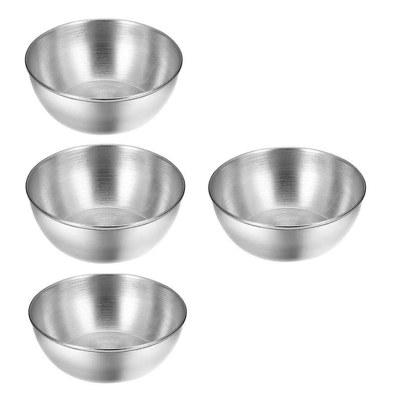Sauce Cups 4pcs Sauce Bowls 130ml /3.46inch Dressing Container Small Bowls for Dipping,seasoning Co