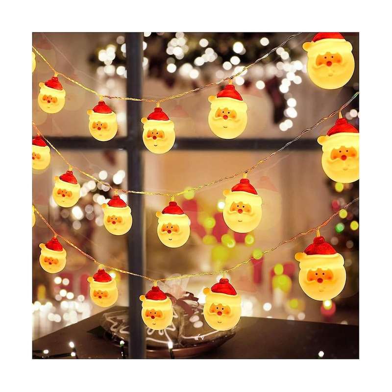 Santaclaus Led String Light Outdoor for Christmas Garden Decor for Holiday Lighting Decor Wedding De
