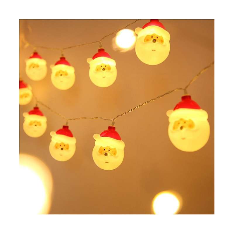 Santaclaus Led String Light Outdoor for Christmas Garden Decor for Holiday Lighting Decor Wedding De