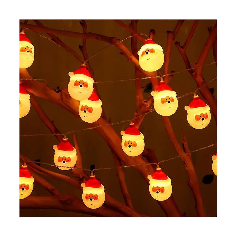 Santaclaus Led String Light Outdoor for Christmas Garden Decor for Holiday Lighting Decor Wedding De