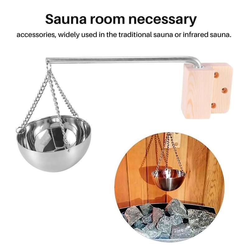 Sauna Bowl Cup Essential Oil Bowl Sauna Room Accessories Aromatherapy Essential Oil Bowl Dry Steam R