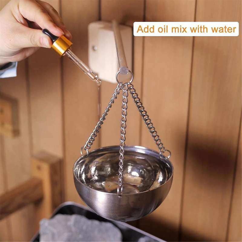 Sauna Oil Cup Sauna Aromatherapy Oil Holder Essential Oil Fragrance Diffuser Bowl for Sauna and Spa