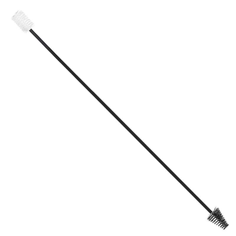 Saxophone Bent Neck Inner Cavity Double-Ended Nylon Cleaning Brush 83cm,Instrument Maintenance and C