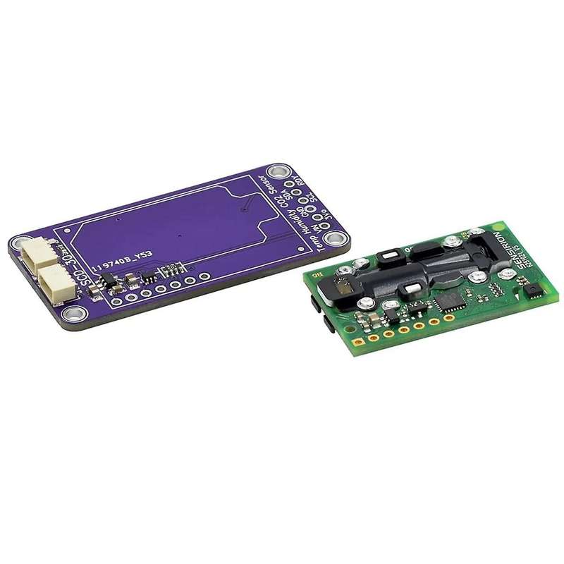 SCD30 Air Quality Sensors Module for CO2 and RH T Measurements I2C Modbus PWM