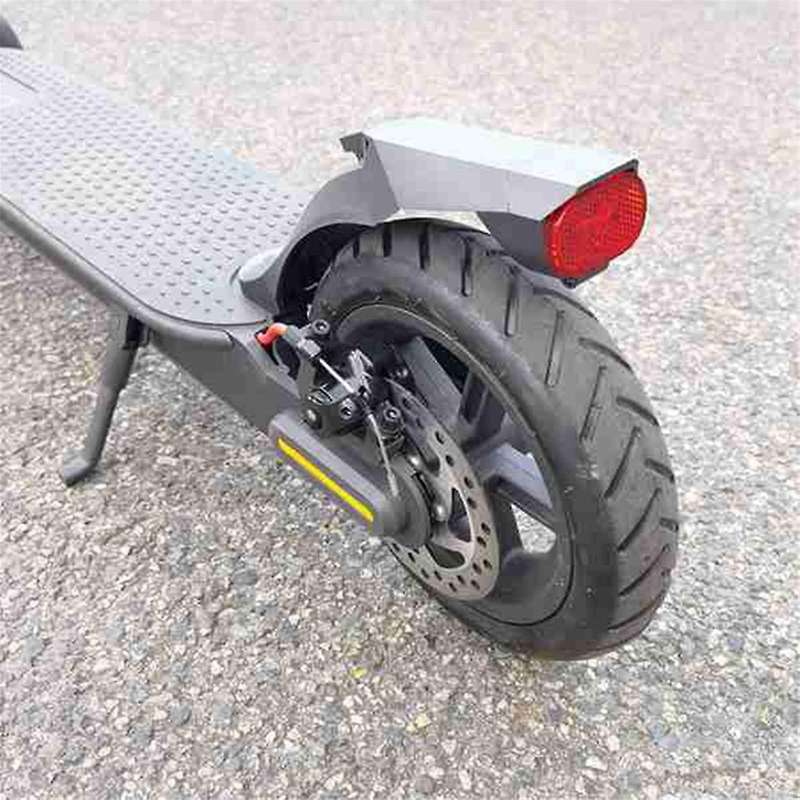 Scooter Fenders Rear Mudguard Tail Light Kit with License Plate Flap for Electric Scooters, M365/pro