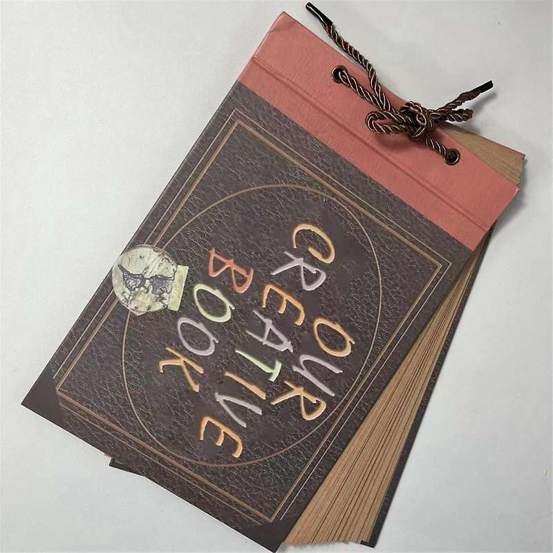 Scrapbook Photo Album, Book Scrapbook,Words Cover Movie Up Travel Scrapbook for Couples Weddings Tra