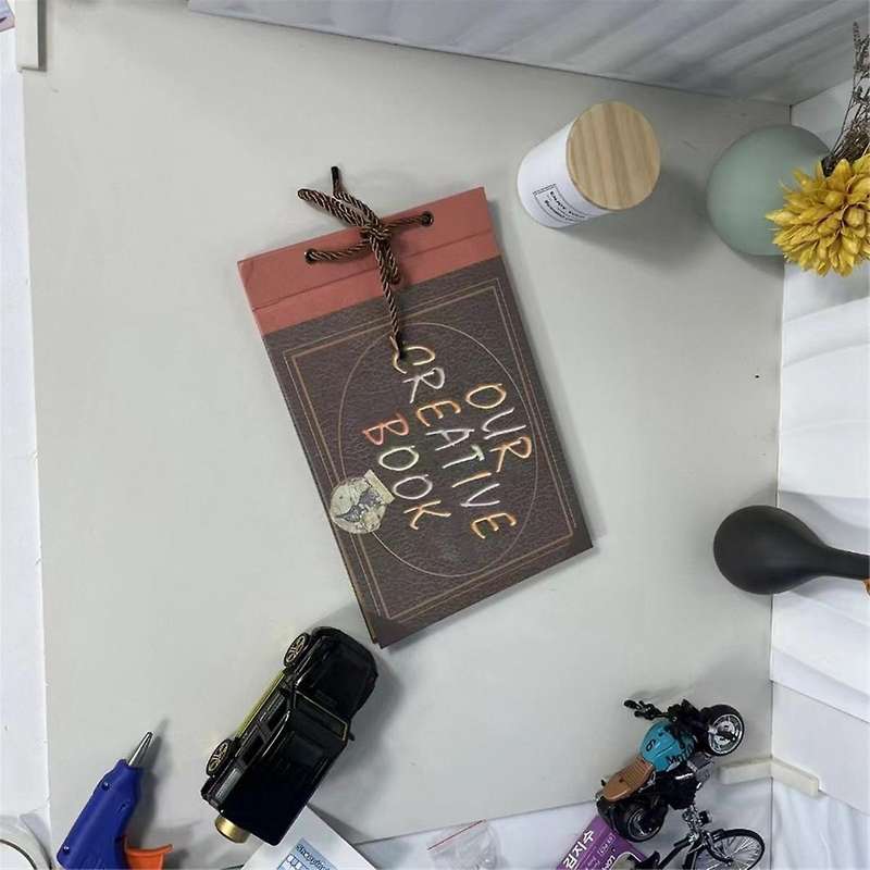 Scrapbook Photo Album, Book Scrapbook,Words Cover Movie Up Travel Scrapbook for Couples Weddings Tra