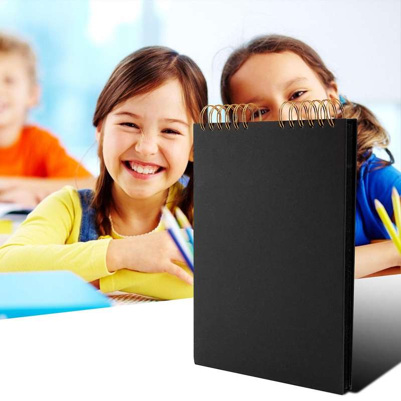 Scrapbook Photo Album with 80 /40 Sheets Hardcover Craft Diy Memory Books with Metallic Marker Pens