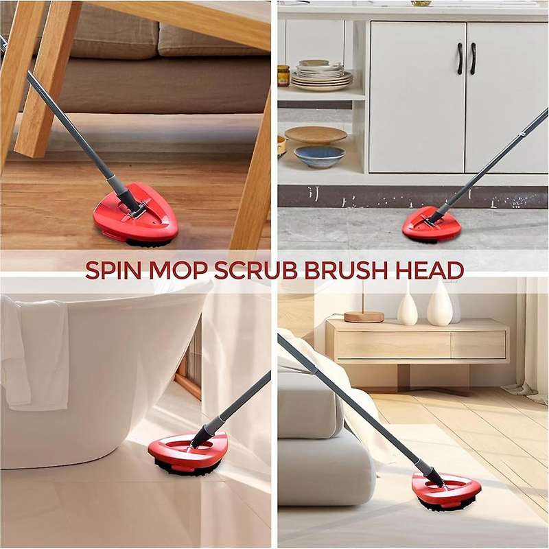 Scrub Brush, 2 Pcs Scrub Brush Head Compatible for O EasyWring 1-Tank System, Hard Bristle Cleaning