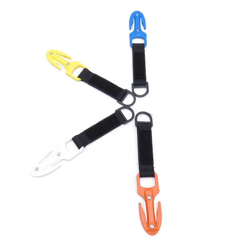 Scuba Diving Cutting Special Knife Line Cutter Underwater Knife Spearfishing Secant Equipment,yello