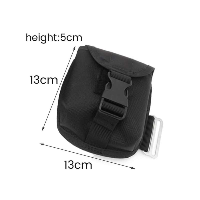 Scuba Diving Counter Weight Pocket Pouch with Quick Release Buckles Weight Pouch for Diving