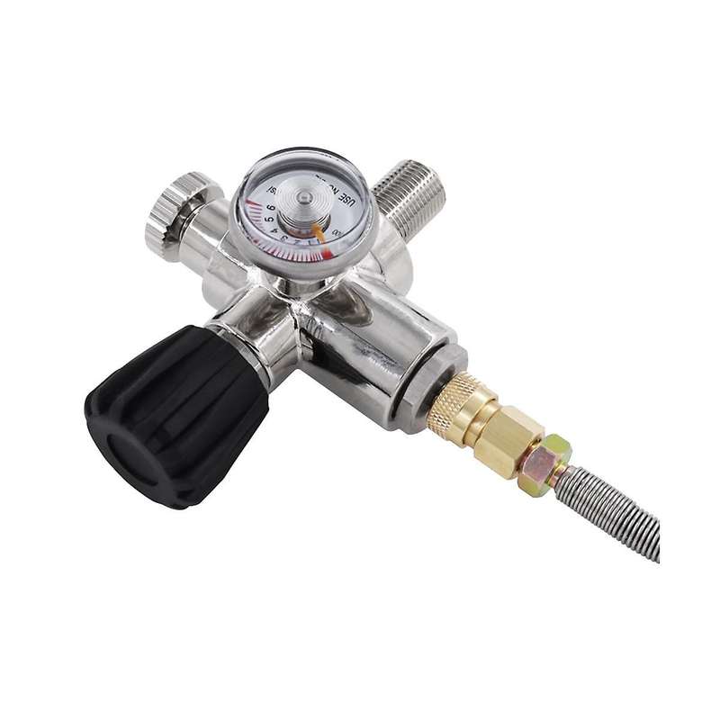 Scuba Tank Charging Valve Cylinder Air Filling Station Refill Adapter 6000psi Thread M18x1.5