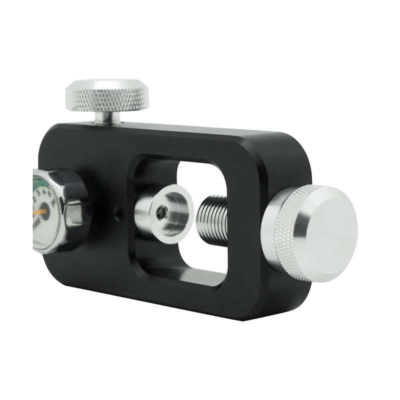 Scuba Diving Tank Refill Adapter with 5000psi Pressure Gauge Diving Oxygen Cylinder Refill Adapter