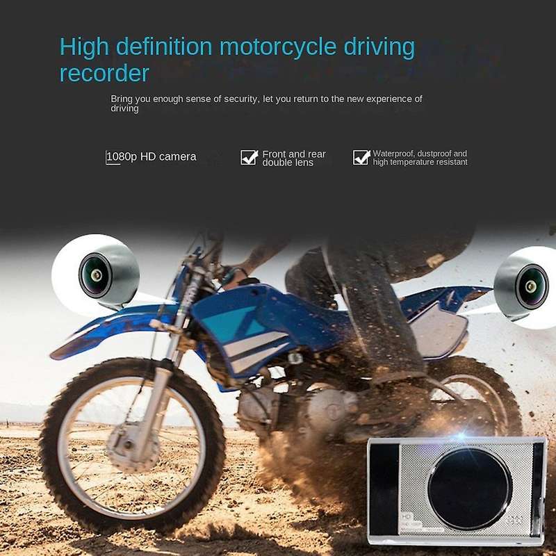 Se600 Motorcycle Camera Motorcycle Driving Recorder Front and Rear Dual Recording Riding Recorder M