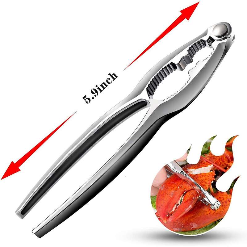 Seafood Tool Kit Lobster Crackers Set of 4, Crab Leg Cracker Tools, Seafood Crackers Nut Cracker Set