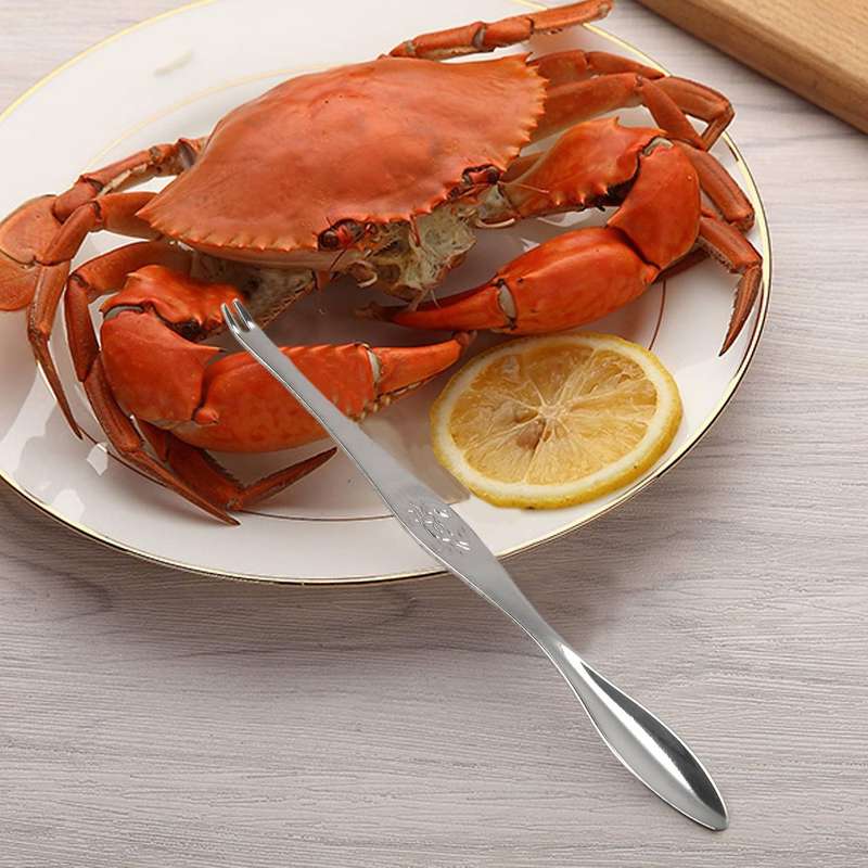 Seafood Tool Stainless Steel Lobster Clamp Pliers Clip Pick - 5Pcs