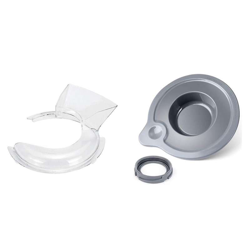 Sealing Lid Tilt Head Lid Sealing Cover for K5GB 5-Quart Mixer Glass Bowl Holder and Pouring Shield