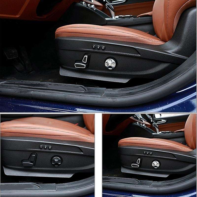 Seat Adjustment Button Cover Trim for Stelvio 2017 2018