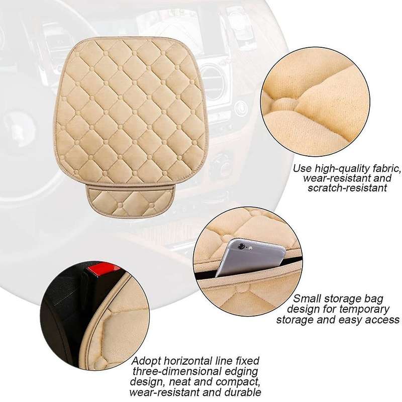 Seat Cover for Car, 2 Pack Car Front Seat Protector,Universal Seat Cushion,Car Interior Accessories