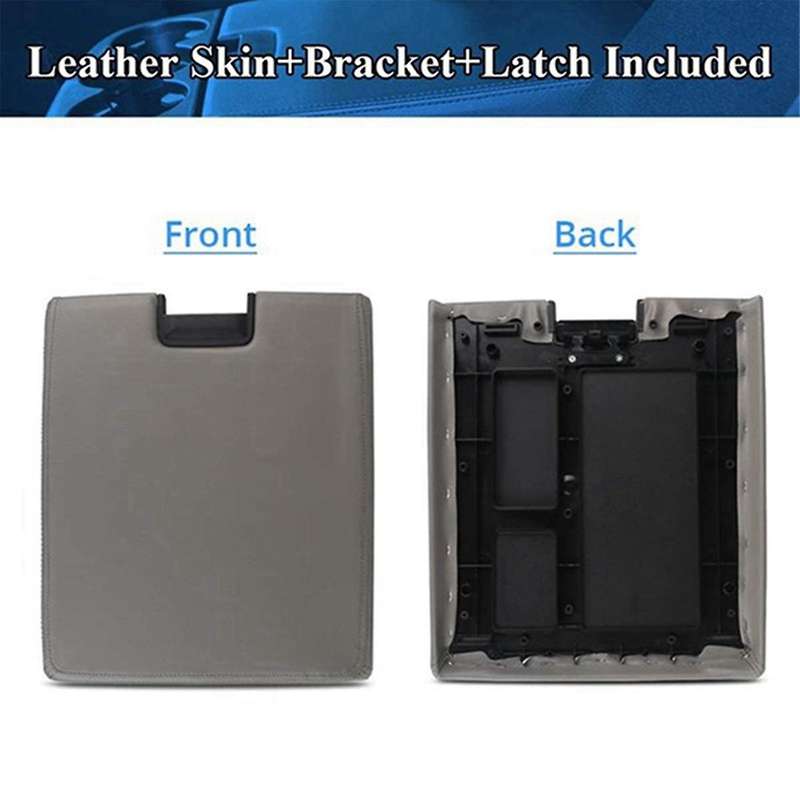 Seat Armrest Cover Center Console Lid with Latch for 20864151 20864154 20864153 B