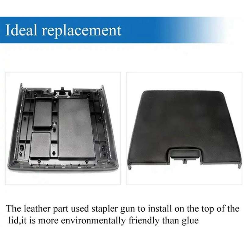 Seat Armrest Cover Center Console Lid with Latch for 20864151 20864154 20864153 A