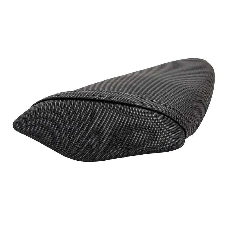 Seat Cushion Motorcycle Rear Passanger Seat Pillion Cushion Pad Tail for Ninja ZX6R 2007-2008 Black