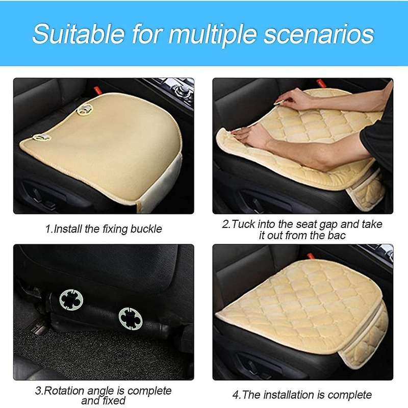 Seat Cover for Car, 2 Pack Car Front Seat Protector,Universal Seat Cushion,Car Interior Accessories