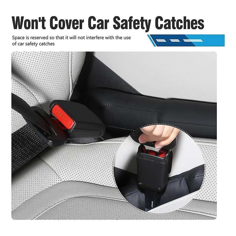 Seat Space Filler Spacer Universal Seat Space Filler Plug for Car Suv Truck Fit Organizer Fill The