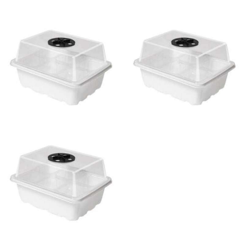 Seed Starting Kit with Adjustable Humidity Dome and Basic Plant Starting Kit Mini Greenhouse Germina