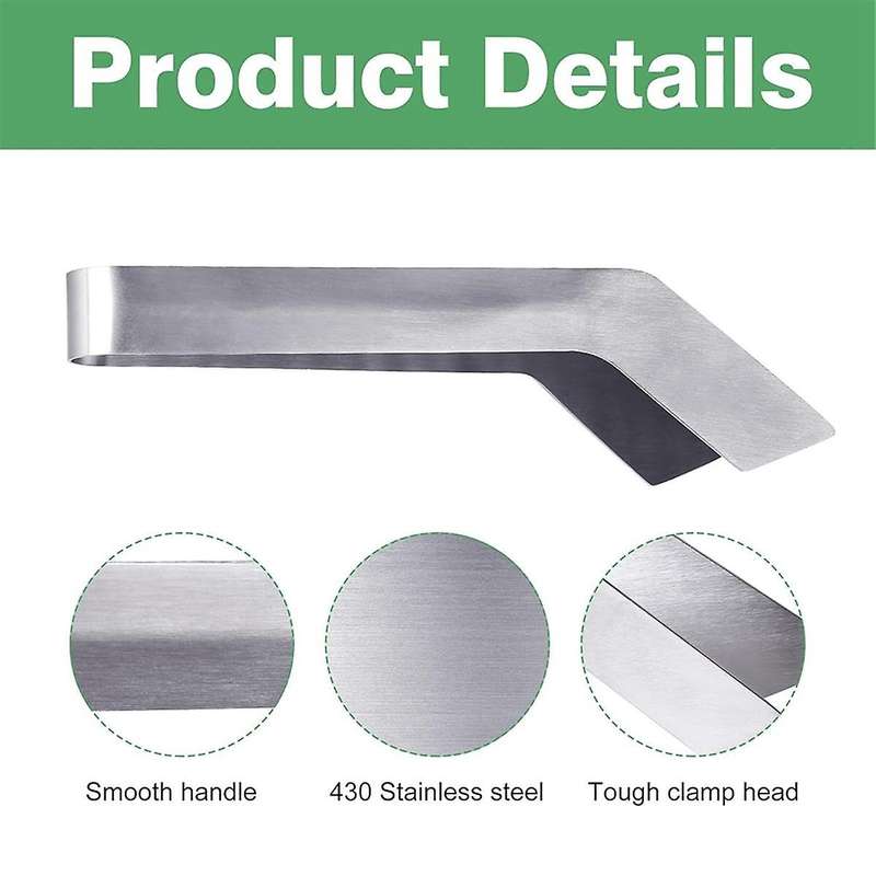 Seedling Transplant Tongs-8.7 Inch Stainless Steel Gardening Plants Transplant Tongs for Reducing Ro