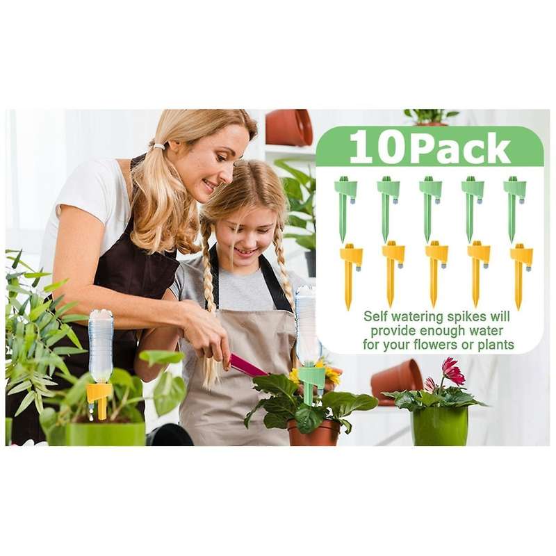 Self Watering Spikes, Automatic Plant Watering System Devices, Self Watering