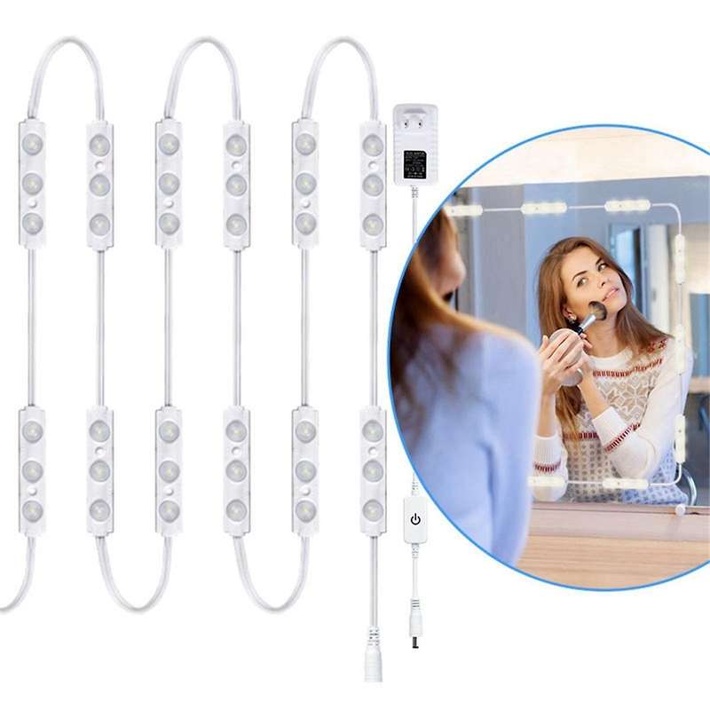 Self-Adhesive LED Cabinet Lights Wardrobe Lights Touch-Sensitive Atmosphere Lights LED Vanity Lights