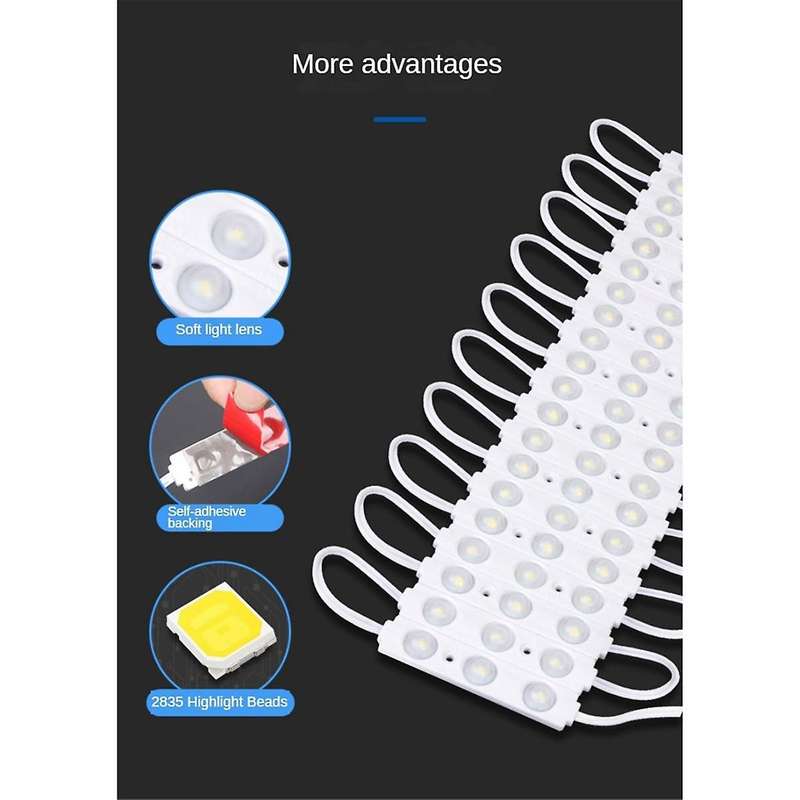 Self-Adhesive LED Cabinet Lights Wardrobe Lights Touch-Sensitive Atmosphere Lights LED Vanity Lights