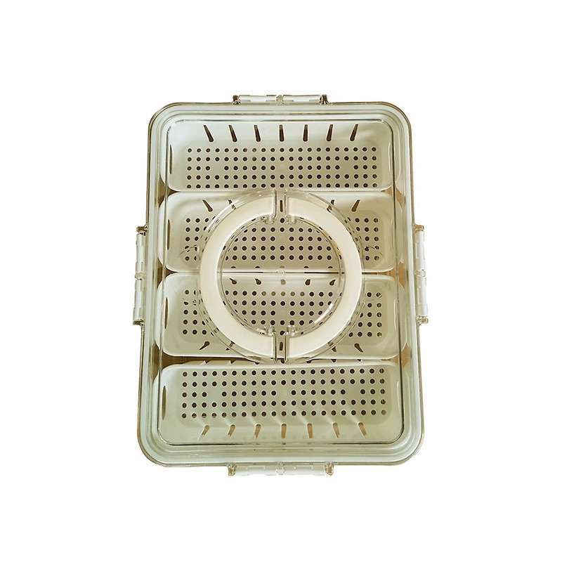 Separate Refrigerator Storage Box Plastic Freezing-refrigerated Portable Vegetable Fruit Container f