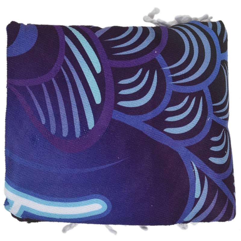 Series Microfiber Beach Towel with Drawstring Backpack Bag Sport Yoga Blanket Swimming Bath Towel