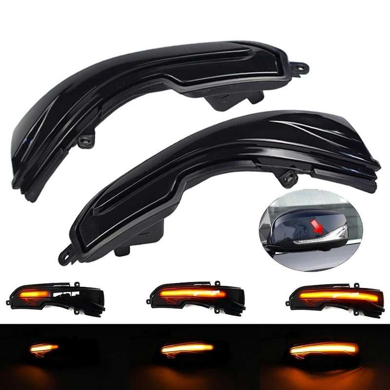 Sequential Dynamic Turn Signal LED Light Side Mirror Repeater for Q30 Q50 Q60 Q70 QX50 QX60 QX70