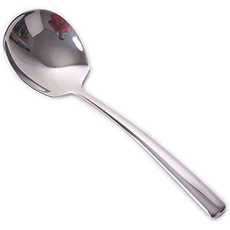 Serving Spoon,Set of 4 Stainless Steel Serving Spoon,Mirror Finish for Elegant Buffet Banquet Part