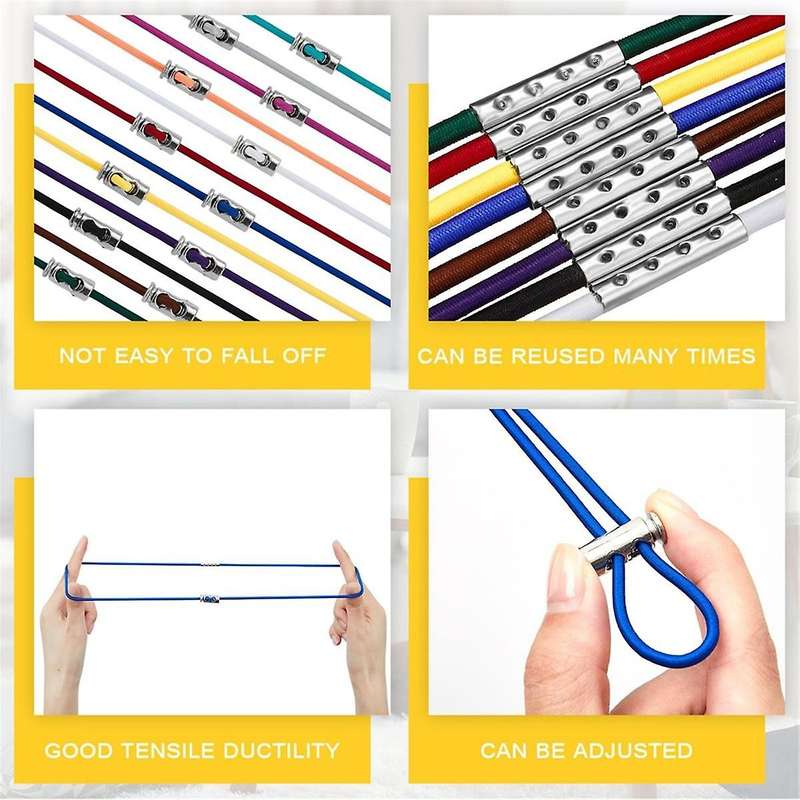 Set of 12 Trash Can Rubber Bands Adjustable Colorful Garbage Can Bands Cord Fits 8-33 Gallon Multifu