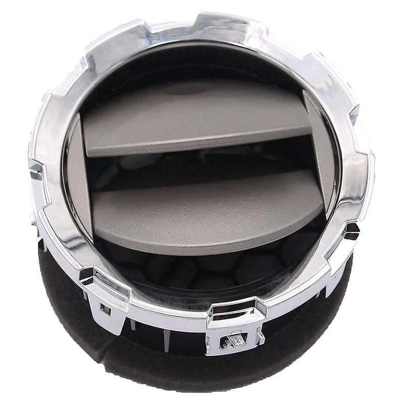 Set of 2 Dash Board /HVAC Vent Fits for 11-16 F-450 F-550 (Chrome), DC3Z-19893-, 75302C-2