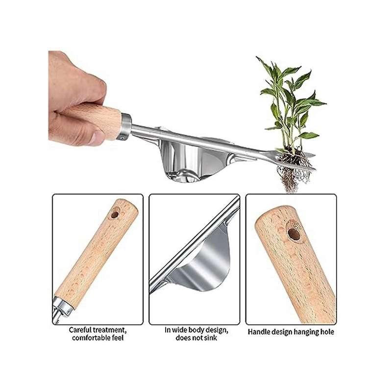 Set Of 2 Hand Weeder Pulling Tools Garden Weeder Removal Tool for Garden Yard Lawn Farm Weed Root Di
