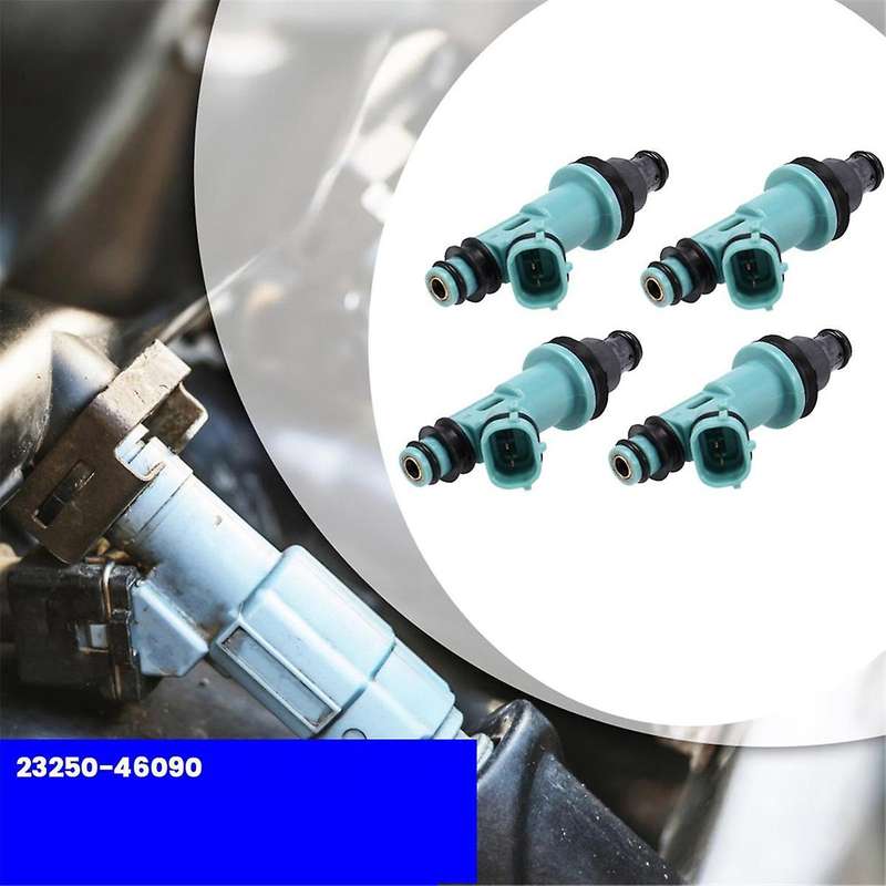 Set of 4 Car Fuel Injector Nozzle 23250-46090 for GS300 IS300 SC300 1998-2005 842-12268, 195500-332