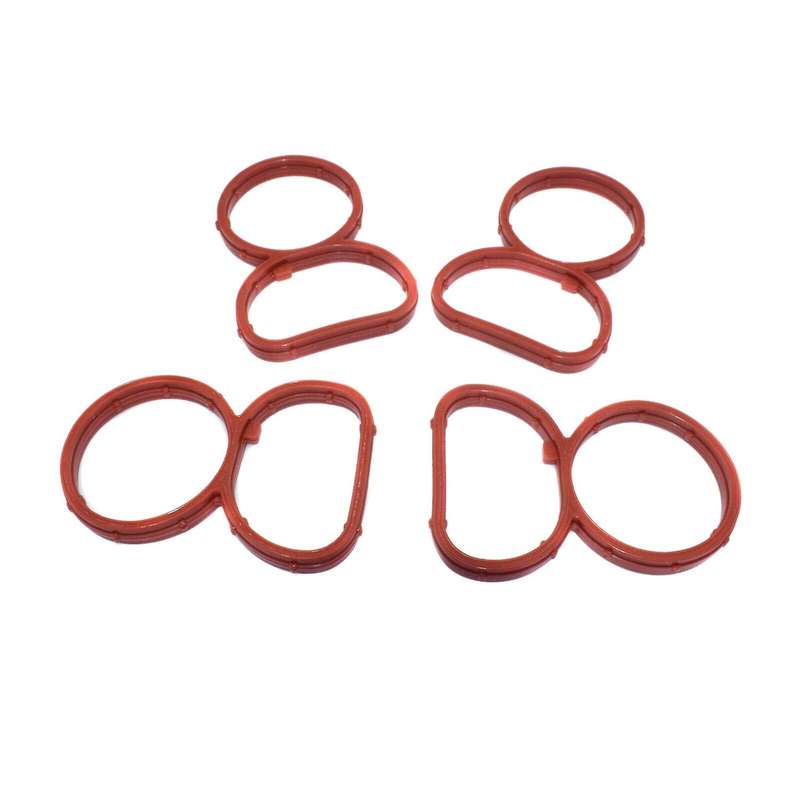 Set of 4 Engine Intake Manifold Gasket Seal 11617801438 for N47 2.0D X1 X3 E81