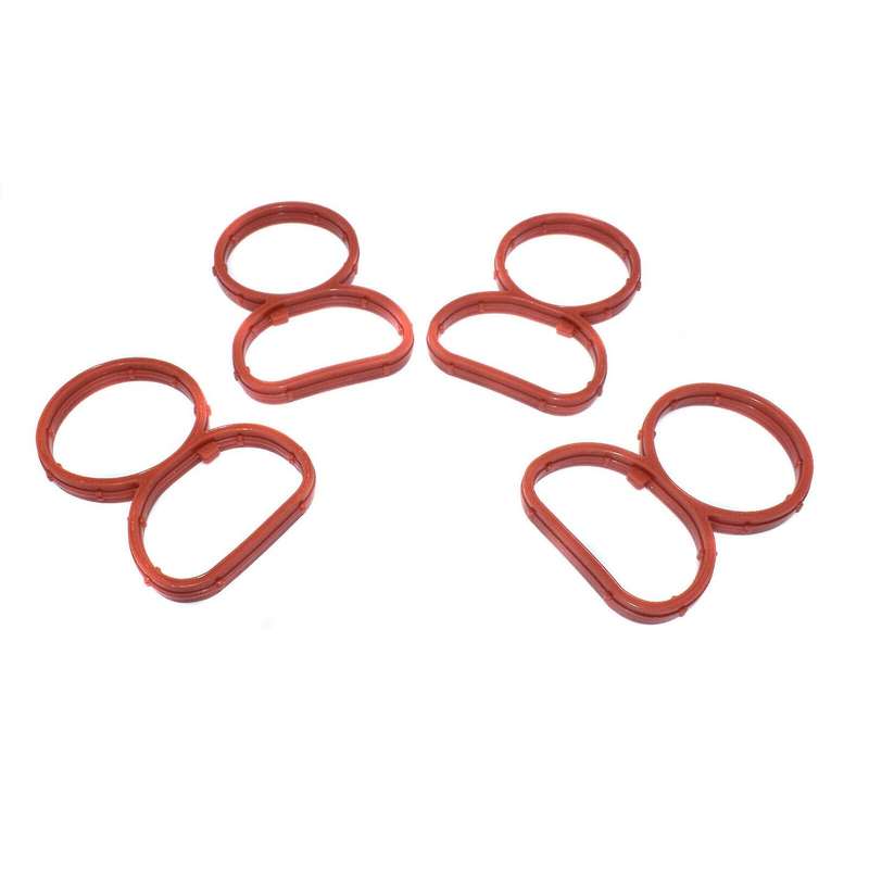 Set of 4 Engine Intake Manifold Gasket Seal 11617801438 for N47 2.0D X1 X3 E81