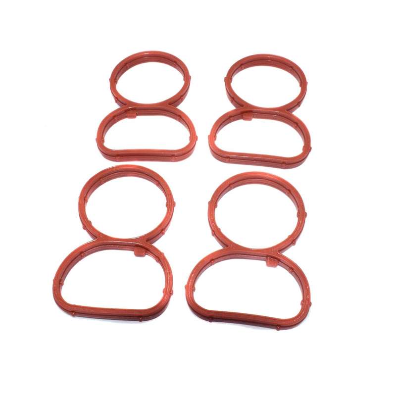 Set of 4 Engine Intake Manifold Gasket Seal 11617801438 for N47 2.0D X1 X3 E81