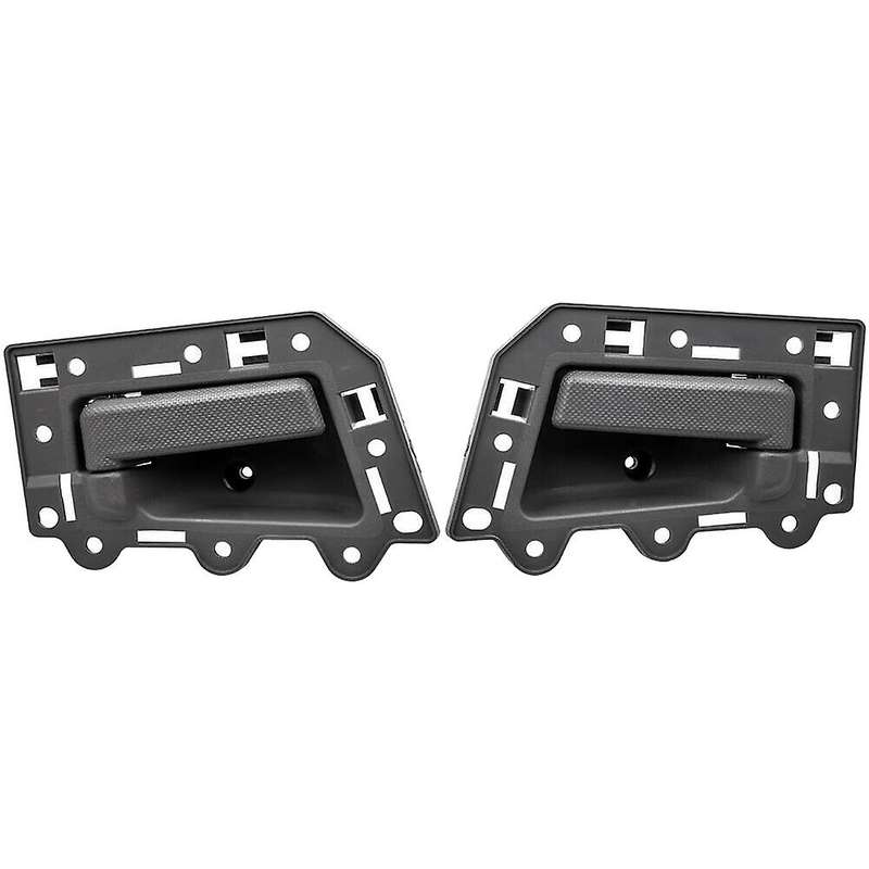 Set of 4 Inside Interior Door Handle Set for 2005-2011 Grand Gray(Front Rear Left Right 4 Doors)