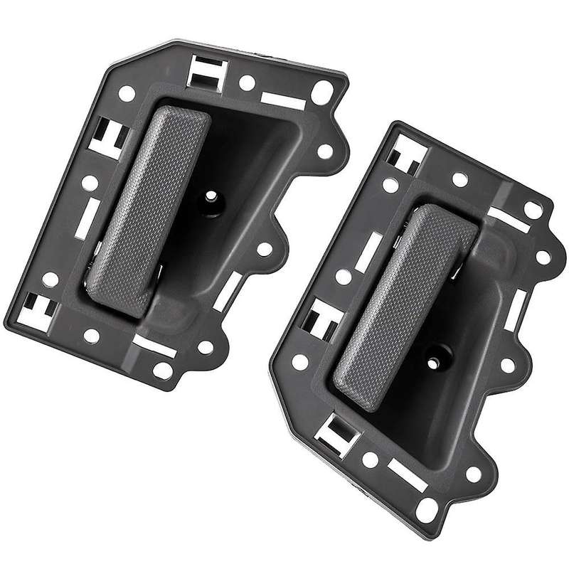 Set of 4 Inside Interior Door Handle Set for 2005-2011 Grand Gray(Front Rear Left Right 4 Doors)