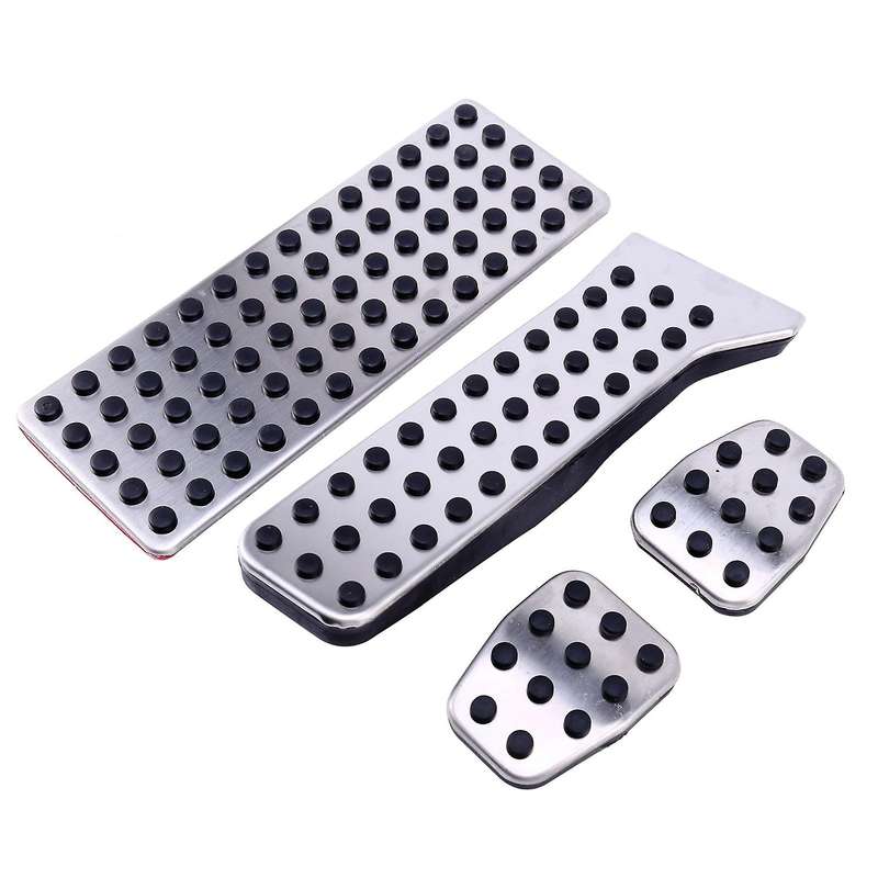 Set Pedal Pads Auto Interior Inner Foot Rest Gas for 2 3 6 CX3 CX4 CX5
