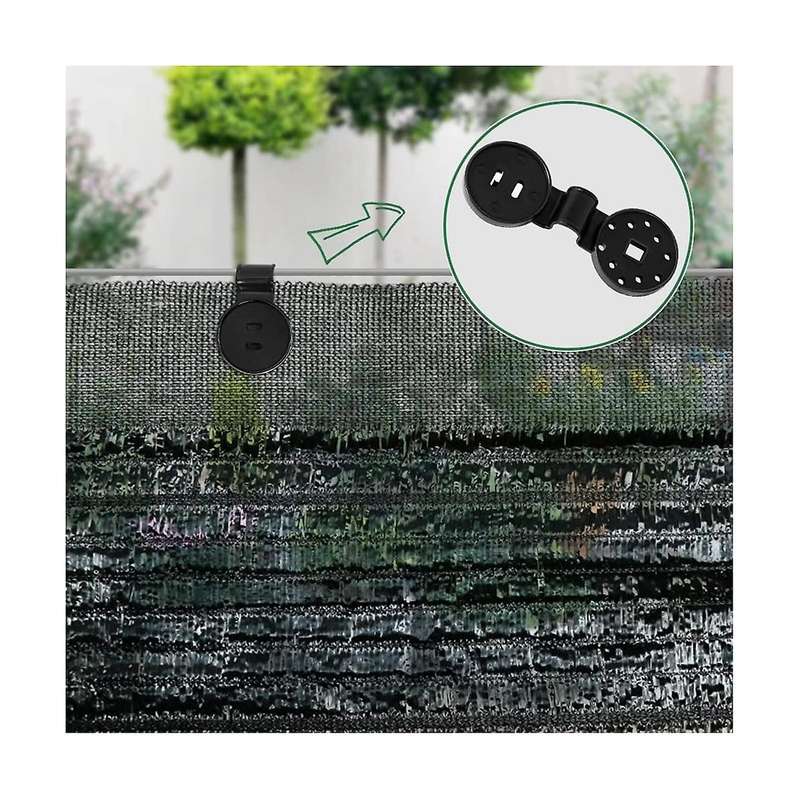 Shade Cloth Heavy Duty Lock Grip Plastic Clips Greenhouse Shade Cloth Fix Clamp Windproof Awning Cl
